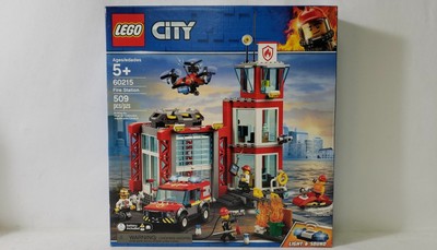 lego 60110 city fire station construction toy
